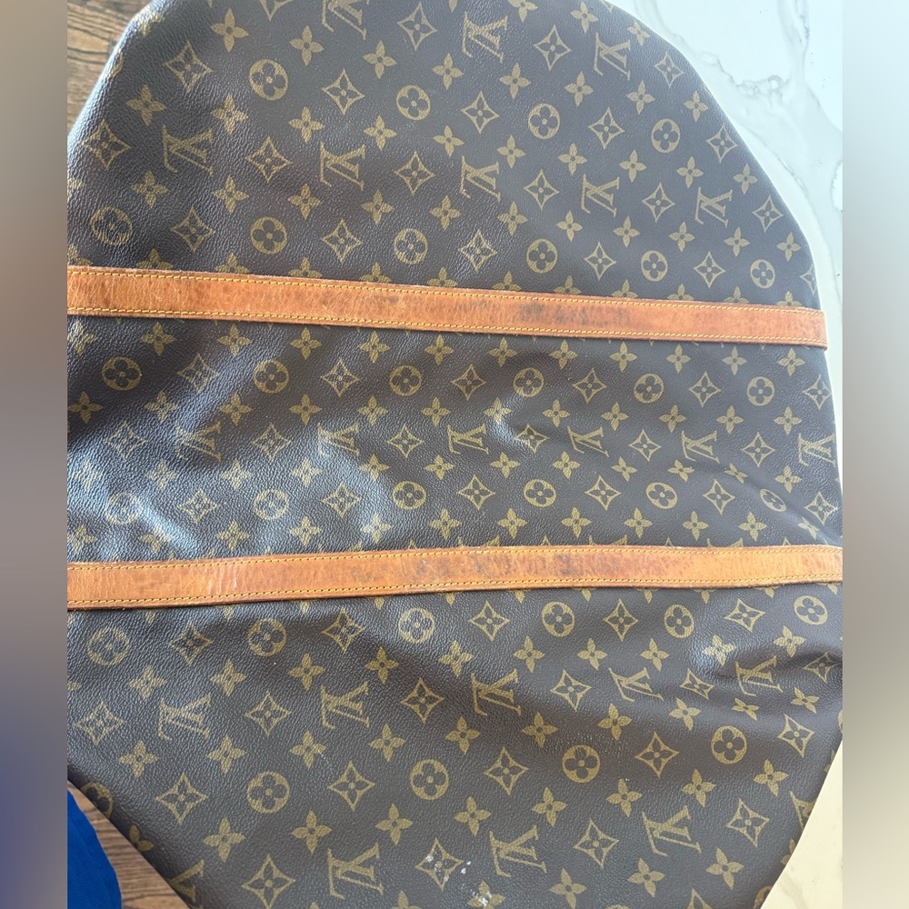Louis Vuitton Sac Souple 55 Vintage Duffel Travel Bag - Authentic - Picture 5 of 15